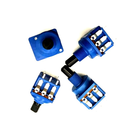 Bộ chiết áp công tắc xoay 16mm Công tắc điều chỉnh độ sáng bằng màng carbon B500K 10A