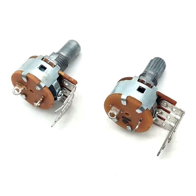 Chiết áp dọc có công tắc bật tắt 16mm