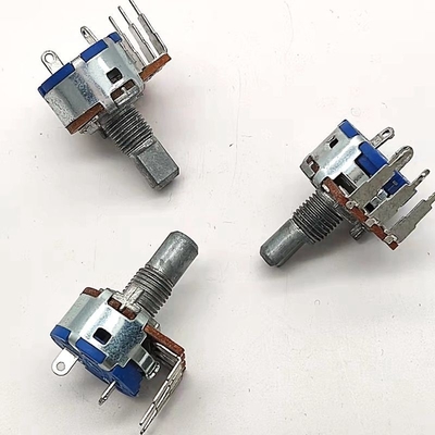 Đường kính 16mm Chiết áp công tắc xoay A10k Loa 3 pin Hộp âm thanh