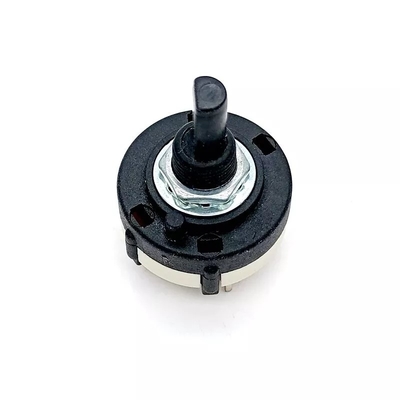 Đường kính 26mm Băng quay 0,3A Công tắc xoay đa vị trí cho lò quạt