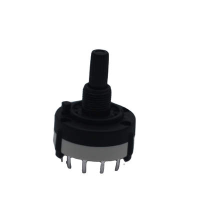 Đường kính 26mm Băng quay 0,3A Công tắc xoay đa vị trí cho lò quạt