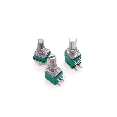 Bộ mã hóa quay 10mA với núm điều chỉnh âm thanh loa tự động đồng tâm kép 6mm