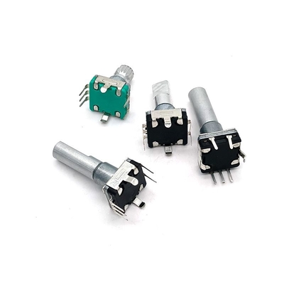 Bộ mã hóa vòng quay 11mm với công tắc đẩy được sử dụng để điều chỉnh âm thanh
