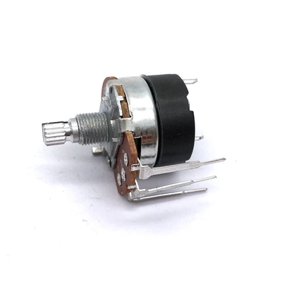 Chiết áp công tắc xoay 12mm PC Pin 100k Ohm với công tắc chiết áp