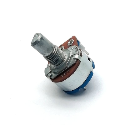 Chiết áp 150V AC 500k có công tắc Bàn điều khiển trộn 15mm 3 vị trí