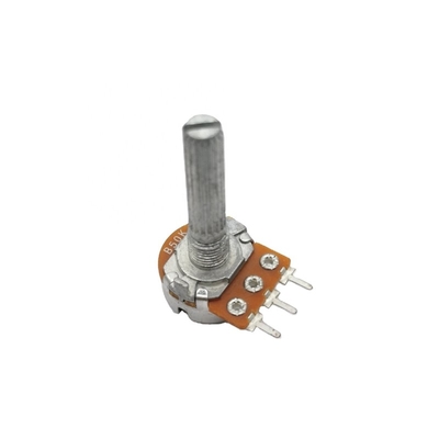 Chiết áp quay 16mm Chiết áp quay một lần 2ohm để điều khiển âm lượng
