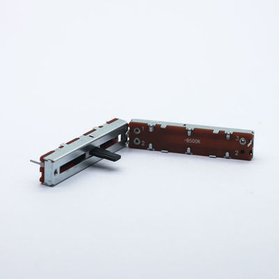 Trung Quốc Nhà sản xuất chiết áp trượt có công tắc 30 mm Tuyến tính du lịch Chiết áp 5k 10k Ohm Chiết áp 100k